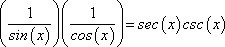 trig identity proving prove csc sin wrote reverse match order them cos sec complete